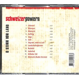 CD D'Stimm vom Land - Schweizer Powern CD D'Stimm vom Land - Schweizer Powern