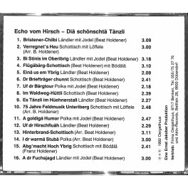 Diä schönschtä Tänzli - Echo vom Hirsch Diä schönschtä Tänzli - Echo vom Hirsch