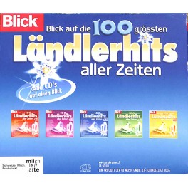 Occ. CD Blick auf die 100 grössten Ländlerhits aller Zeiten - 5CD-Box
