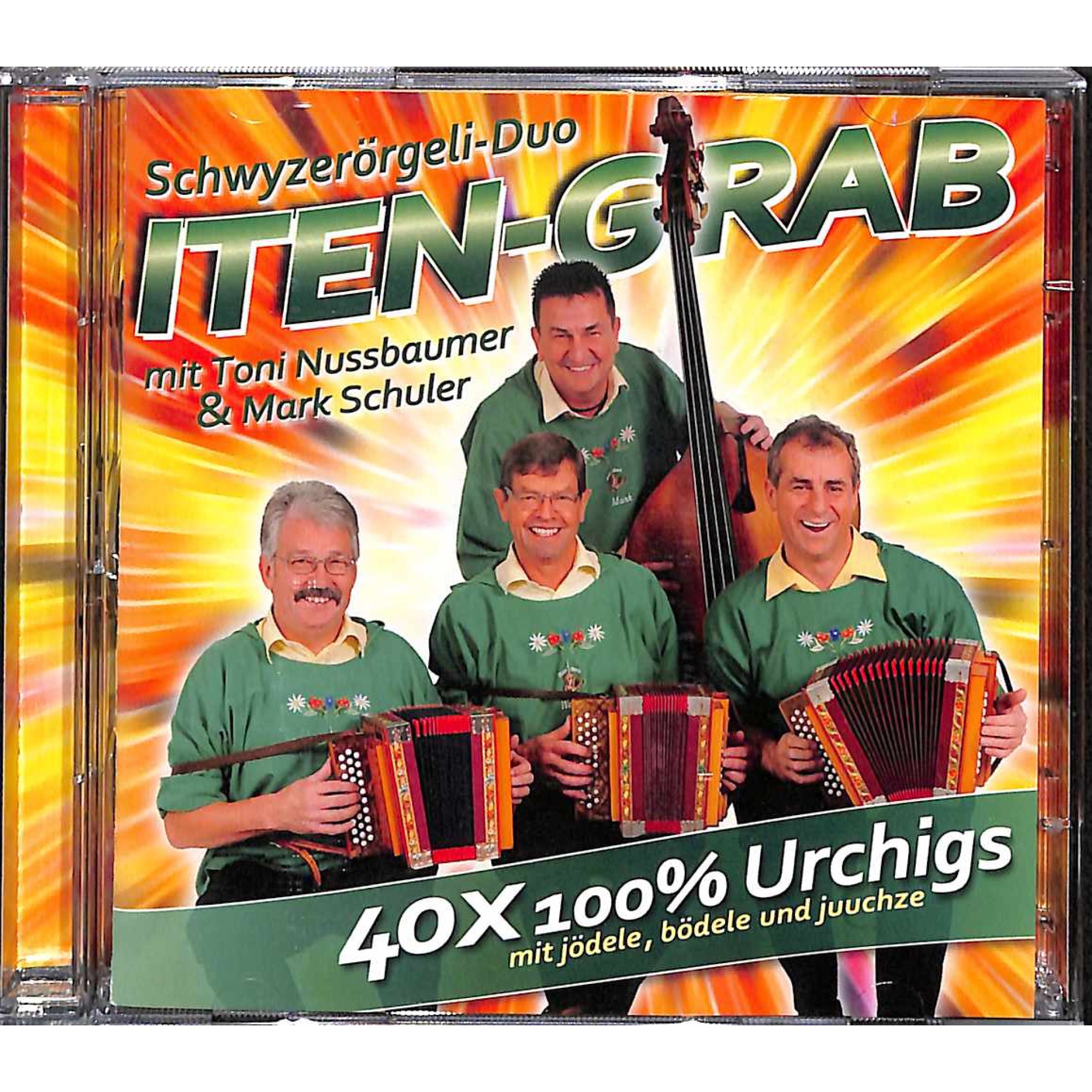 Occ. CD 40x100% urchigs - Schwyzerörgeli Duo Iten-Grab 2CD Occ. CD 40x100% urchigs - Schwyzerörgeli Duo Iten-Grab 2CD