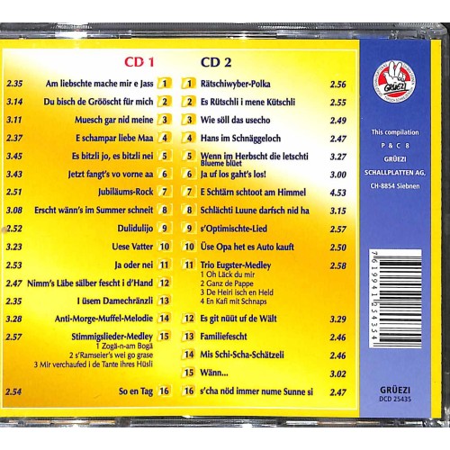 Occ. CD Gold - Geschwister Biberstein, Doppel-CD