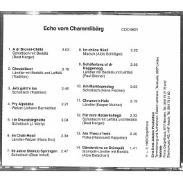 Occ. CD Echo vom Chammlibärg Occ. CD Echo vom Chammlibärg