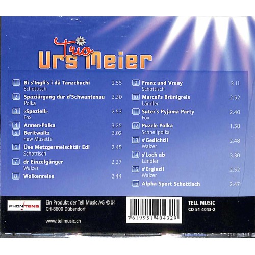 Occ. CD Trio Urs Meier - "speziell"