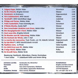 CD Familienkapelle Schmid Waldstatt - Öseri Musig CD Familienkapelle Schmid Waldstatt - Öseri Musig