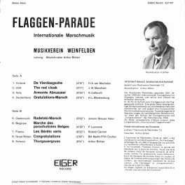 CD-Kopie von Vinyl: Musikverein Weinfelden - Flaggen-Parade CD-Kopie von Vinyl: Musikverein Weinfelden - Flaggen-Parade