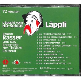 CD s'bescht vom HD-Soldat Läppli - Roland Rasser & Ensemble