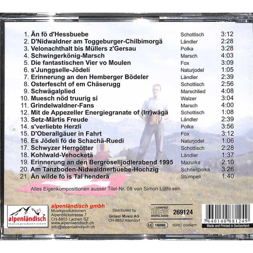 CD Schöni Heimat - Simon Lüthi