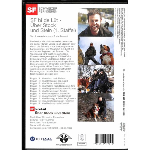 Occ. DVD SF bi de Lüt über Stock und Stein - Staffel 1 SF DRS (2 DVD's)