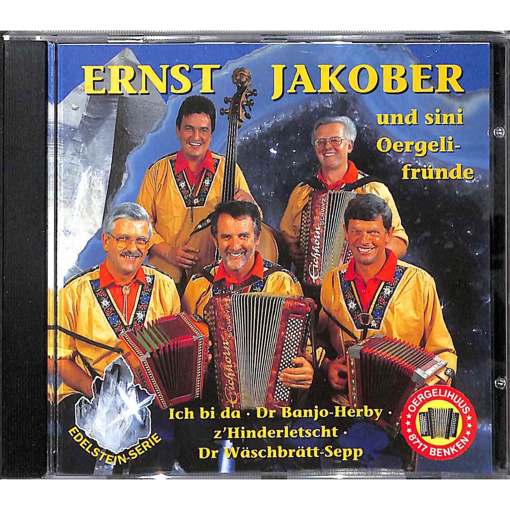 CD Edelstein-Serie - Ernst Jakober und sini Örgelifründe CD Edelstein-Serie - Ernst Jakober und sini Örgelifründe