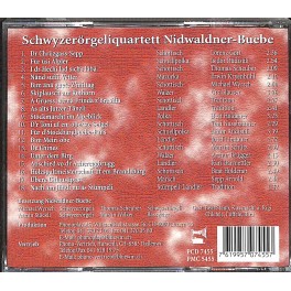 CD i dr Hechi lad sich's läbä - Schwyzerörgeli Quartett Nidwaldner Buebe CD i dr Hechi lad sich's läbä - Schwyzerörgeli Quartett Nidwaldner Buebe