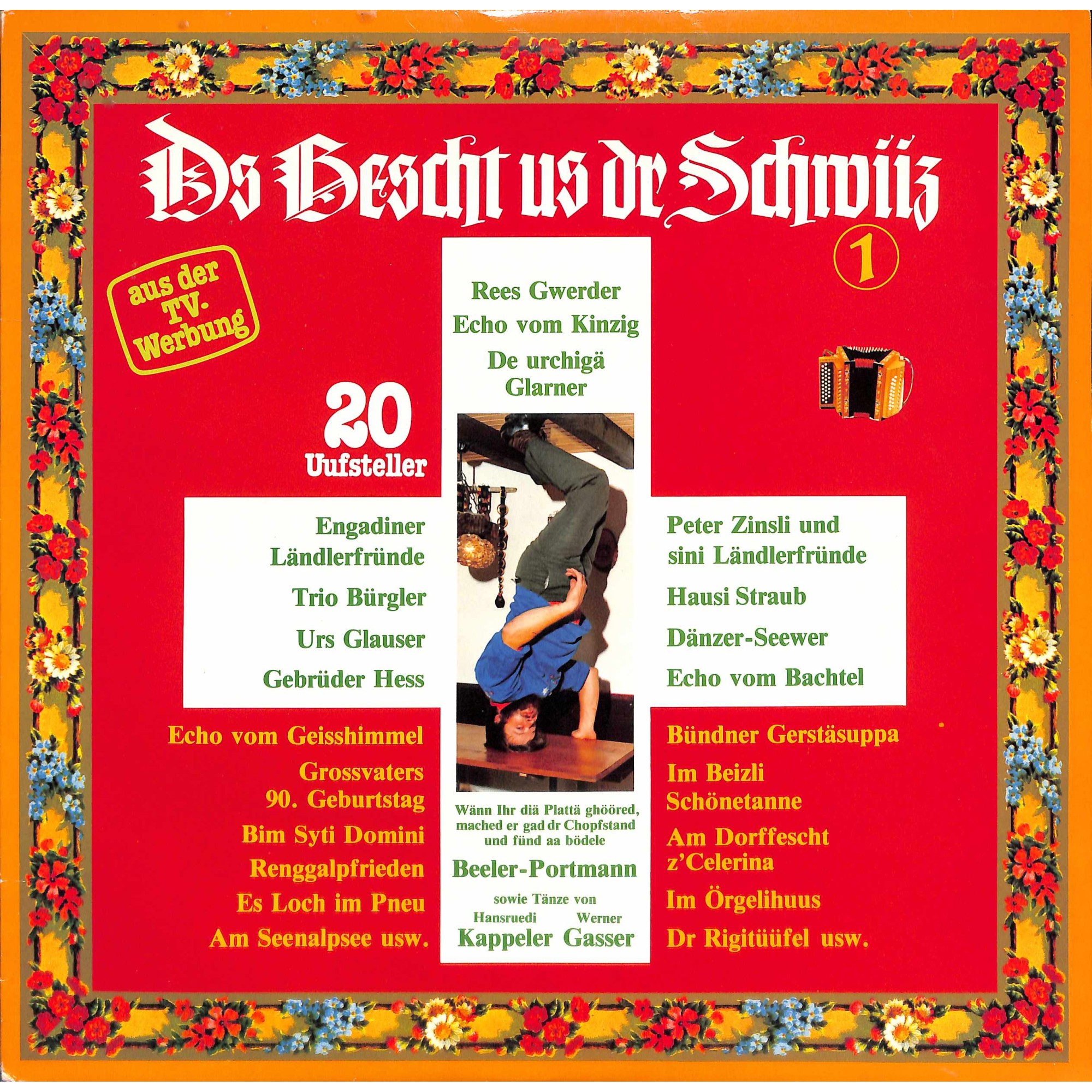 CD-Kopie von Vinyl: Ds bescht us dr Schwiiz 1 CD-Kopie von Vinyl: Ds bescht us dr Schwiiz 1