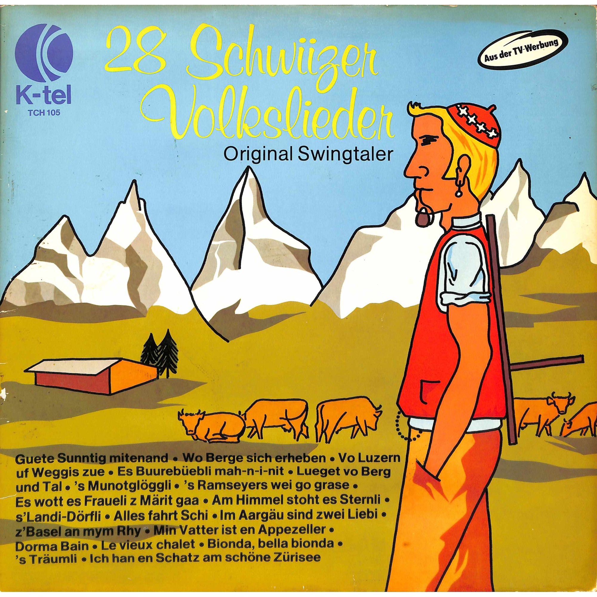 Occ. LP Vinyl: 28 Schwiizer Volkslieder - Instrumental - Original Swingtaler Occ. LP Vinyl: 28 Schwiizer Volkslieder - Instrumental - Original Swingtaler