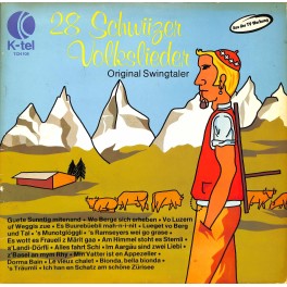 Occ. LP Vinyl: 28 Schwiizer Volkslieder - Instrumental - Original Swingtaler
