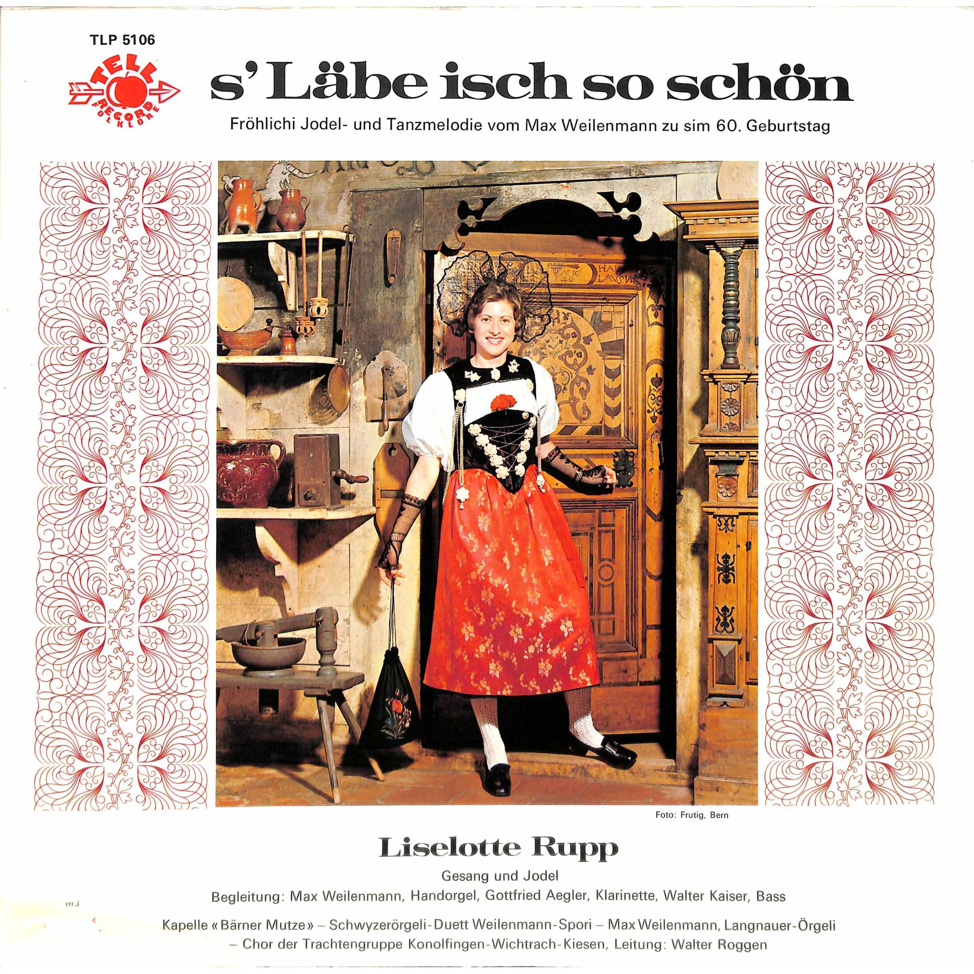 CD Liselotte Rupp - s'Läbe isch so schön - zum 60. von Max Weilenmann (signiert) CD Liselotte Rupp - s'Läbe isch so schön - zum 60. von Max Weilenmann (signiert)