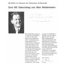 CD Liselotte Rupp - s'Läbe isch so schön - zum 60. von Max Weilenmann (signiert) CD Liselotte Rupp - s'Läbe isch so schön - zum 60. von Max Weilenmann (signiert)