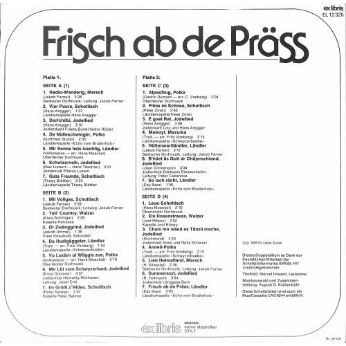 LP + CD:  Frisch ab de Präss - diverse - 1978 - 2LPs