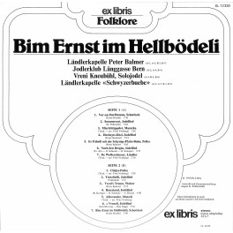 LP + CD: Peter Balmer, JK Länggasse Bern, Vreni Kneubühl, LK Schwyzerbuebe - 1978 LP + CD: Peter Balmer, JK Länggasse Bern, Vreni Kneubühl, LK Schwyzerbuebe - 1978