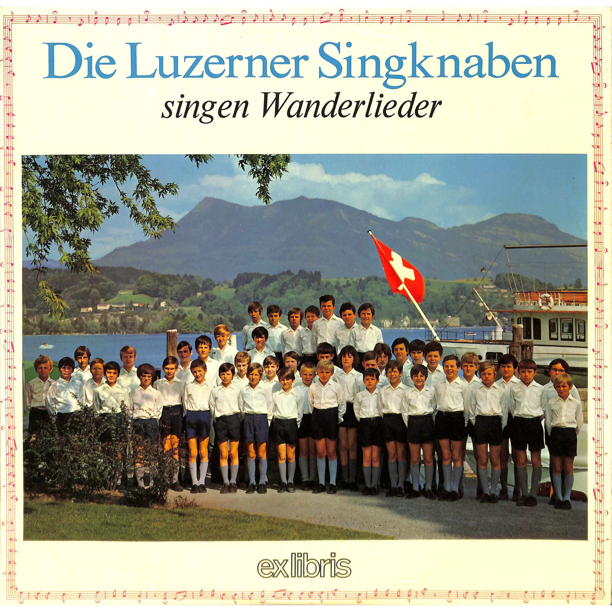LP + CD: Die Luzerner Singknaben singen Wanderlieder - 1971 LP + CD: Die Luzerner Singknaben singen Wanderlieder - 1971