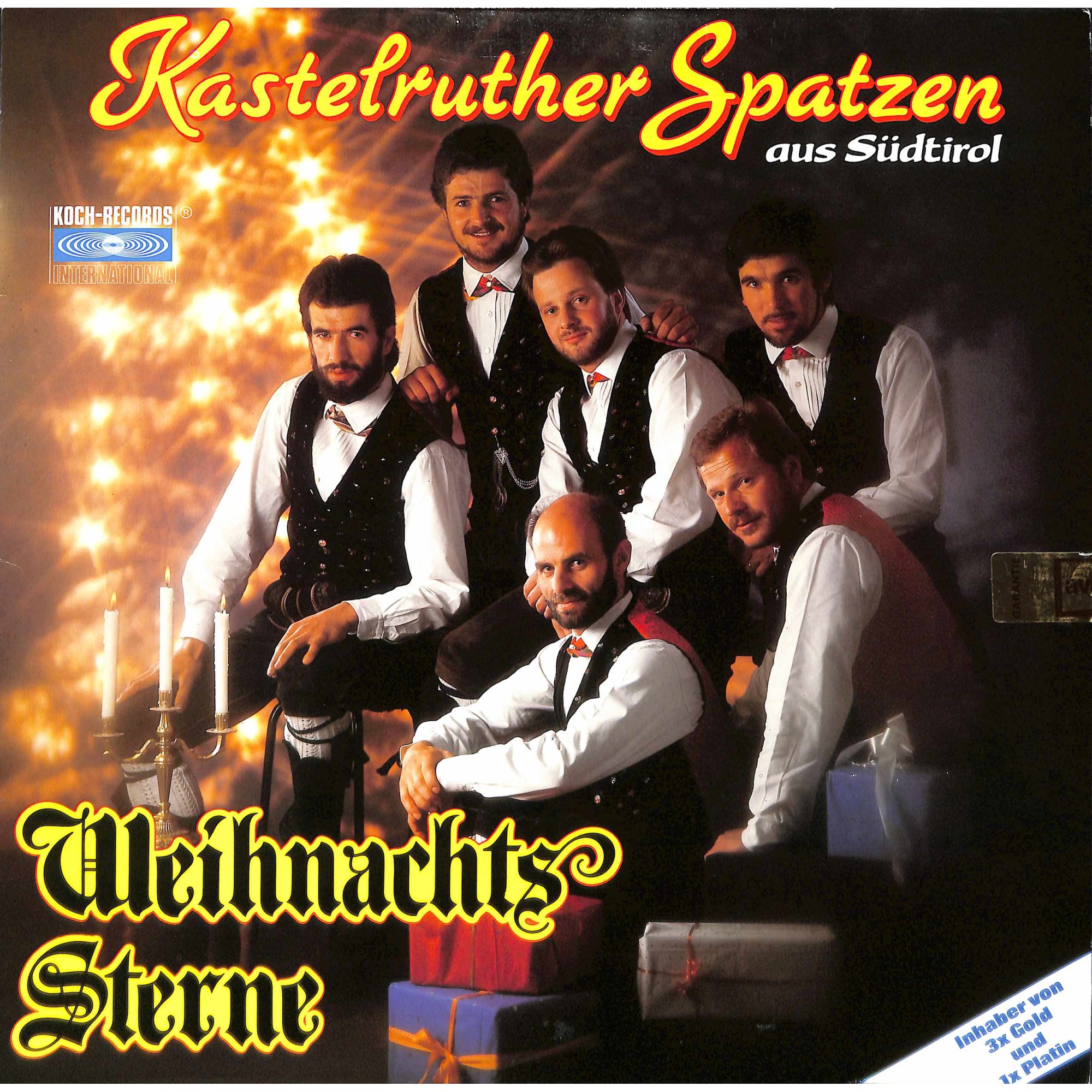 LP + CD: Kastelruther Spatzen aus Südtirol - Wheinachts-Sterne LP + CD: Kastelruther Spatzen aus Südtirol - Wheinachts-Sterne