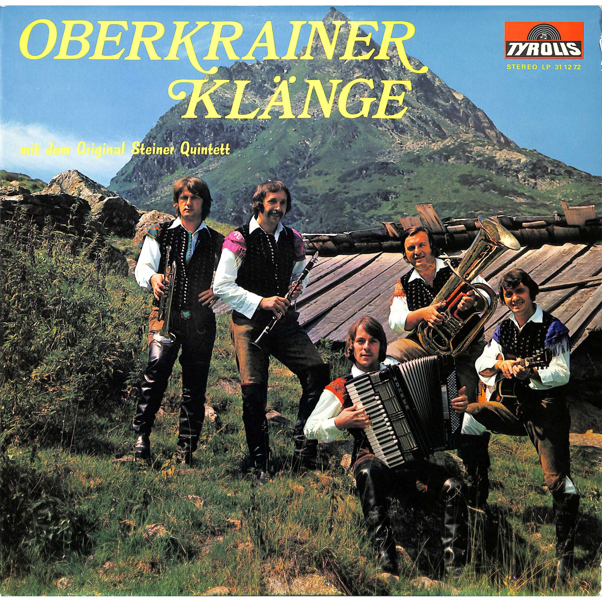 LP + CD: Oberkrainer Klänge mit dem Original Steiner Quintett - Ltg Jose Smid LP + CD: Oberkrainer Klänge mit dem Original Steiner Quintett - Ltg Jose Smid