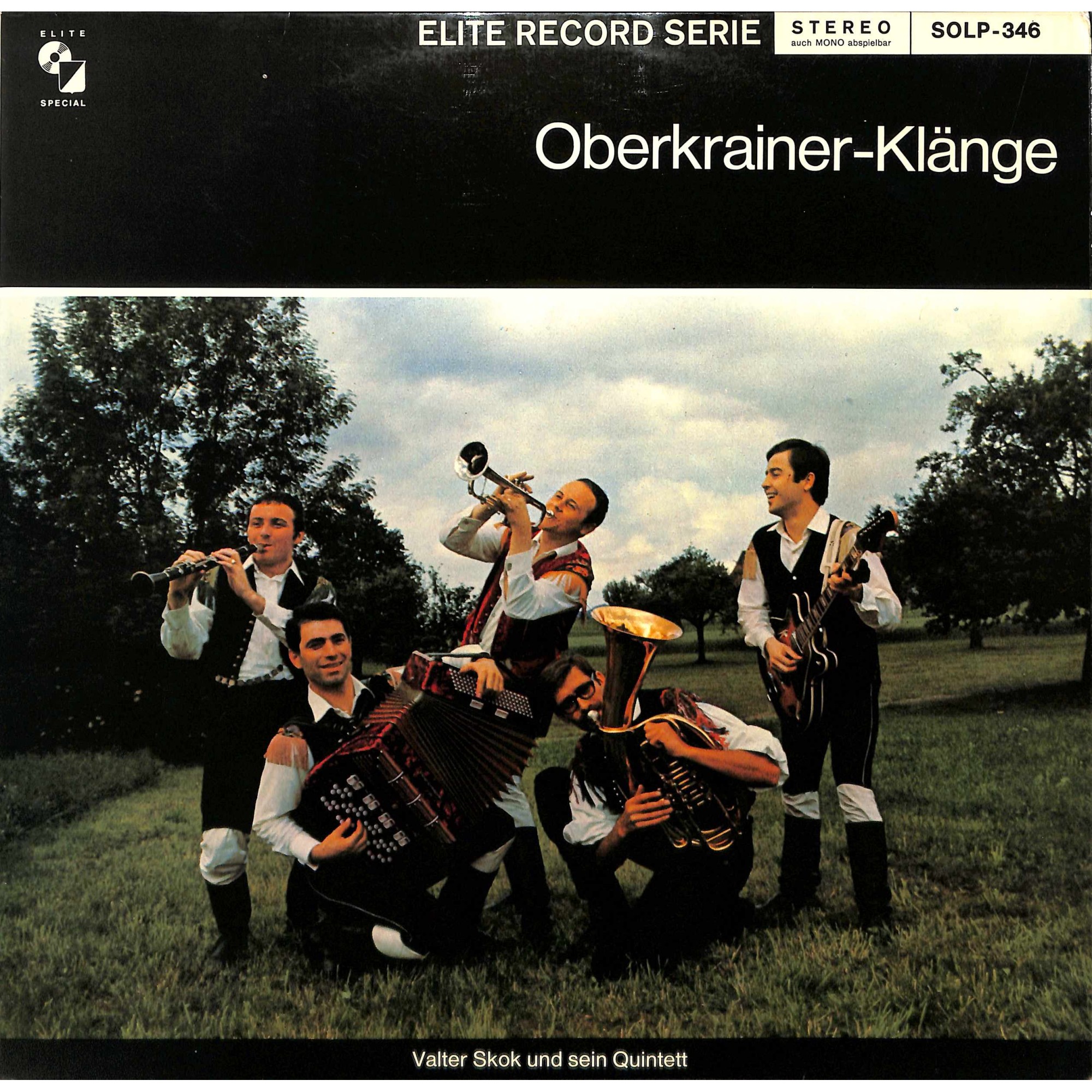 LP + CD: Valter Skok und sein Quintett - Oberkrainer Klänge LP + CD: Valter Skok und sein Quintett - Oberkrainer Klänge