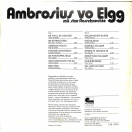 CD-Kopie von Vinyl: Ambrosius vo Elgg mit sine Rosschnechte - 1973 CD-Kopie von Vinyl: Ambrosius vo Elgg mit sine Rosschnechte - 1973