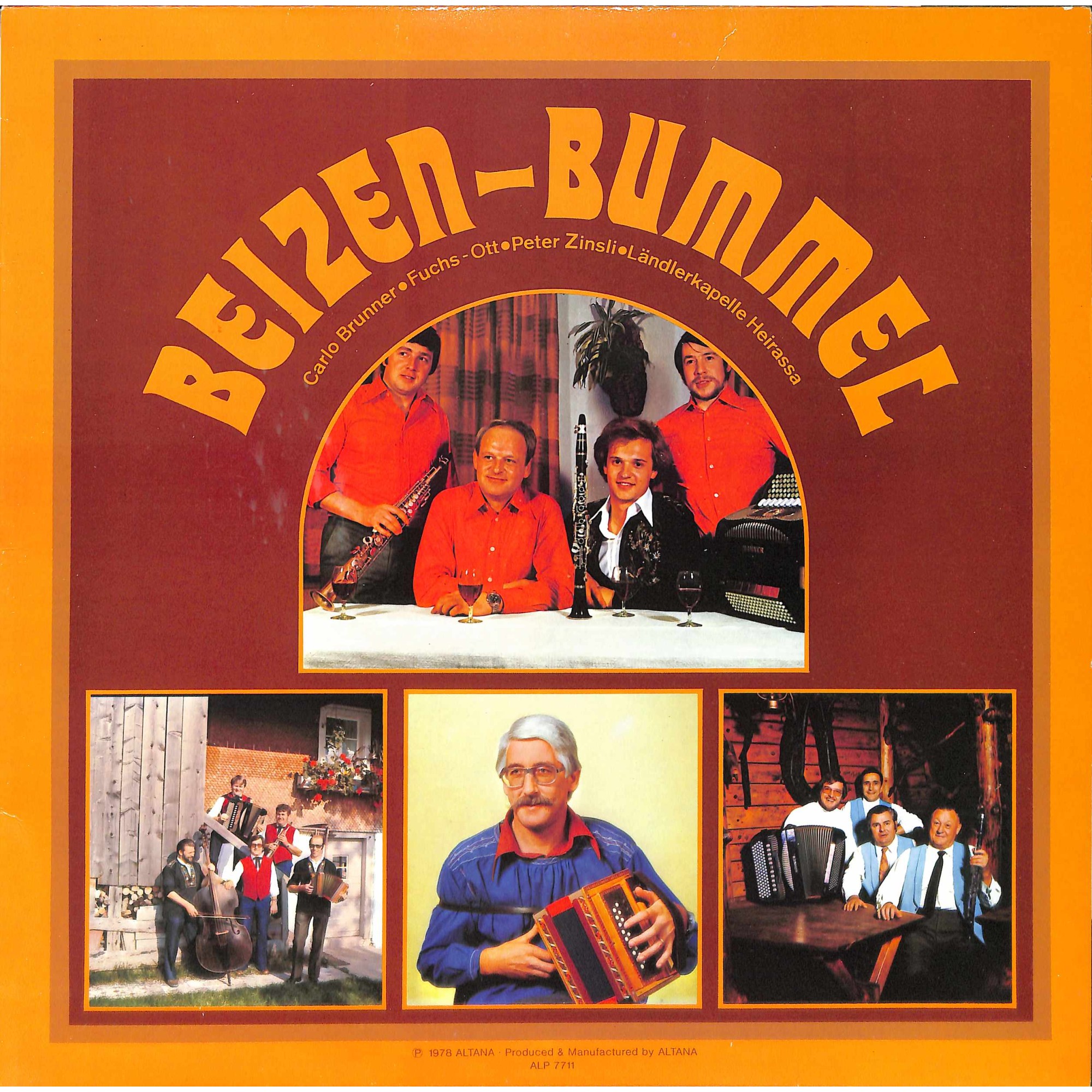 CD-Kopie von Vinyl: Beizen-Bummel - Carlo Brunner, Peter Zinsli, LK Heirassa, Fuchs-Ott - 1978 CD-Kopie von Vinyl: Beizen-Bummel - Carlo Brunner, Peter Zinsli, LK Heirassa, Fuchs-Ott - 1978