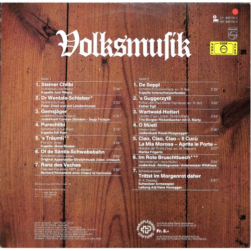 CD-Kopie von Vinyl: Volksmusik - Benefizplatte Paraplebiker-Stiftung - diverse
