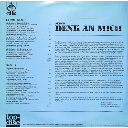 CD-Kopie von Vinyl: Aktion Denk an mich - 39 beliebte Ländler-Formationen - 2LPs