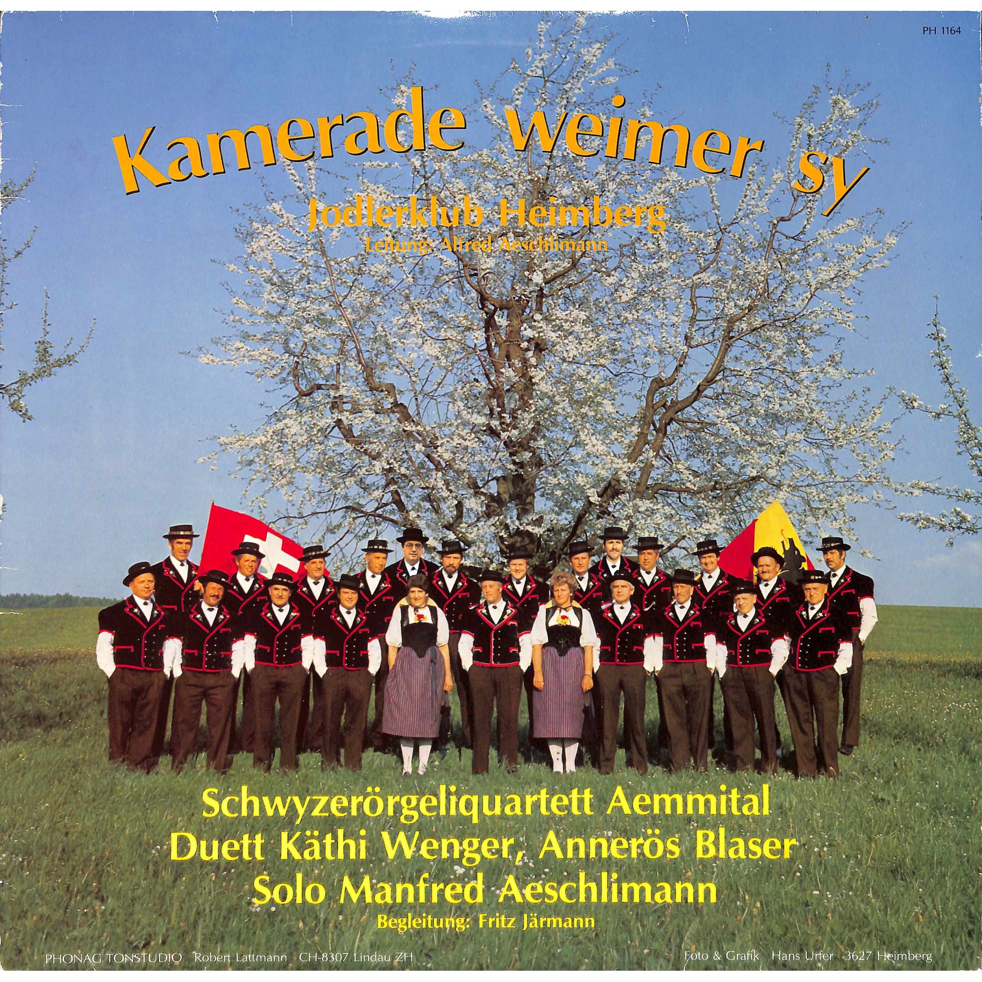 CD-Kopie von Vinyl: Jodlerklub Heimberg, SQ Aemmital, Käthi Wenger, Annerös Blaser - Kamerade weimer sy CD-Kopie von Vinyl: Jodlerklub Heimberg, SQ Aemmital, Käthi Wenger, Annerös Blaser - Kamerade weimer sy