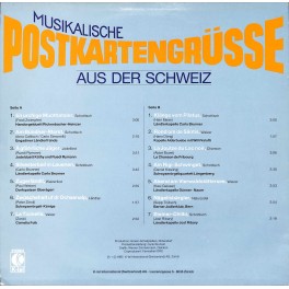 CD-Kopie von Vinyl: Musikalische Postkartengrüsse aus der Schweiz - diverse - 1985 CD-Kopie von Vinyl: Musikalische Postkartengrüsse aus der Schweiz - diverse - 1985