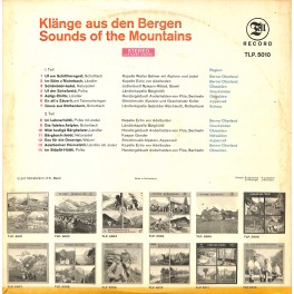 CD-Kopie von Vinyl: Klänge aus den Bergen, Sounds of the Mountains - diverse