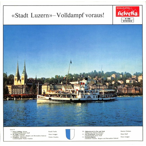 CD-Kopie von Vinyl: Stadt Luzern - Volldampf voraus! - diverse