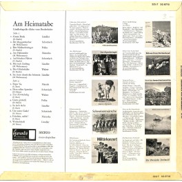 CD-Kopie von Vinyl: Echo vom Bruderholz - Am Heimtatabe - 1967 CD-Kopie von Vinyl: Echo vom Bruderholz - Am Heimtatabe - 1967