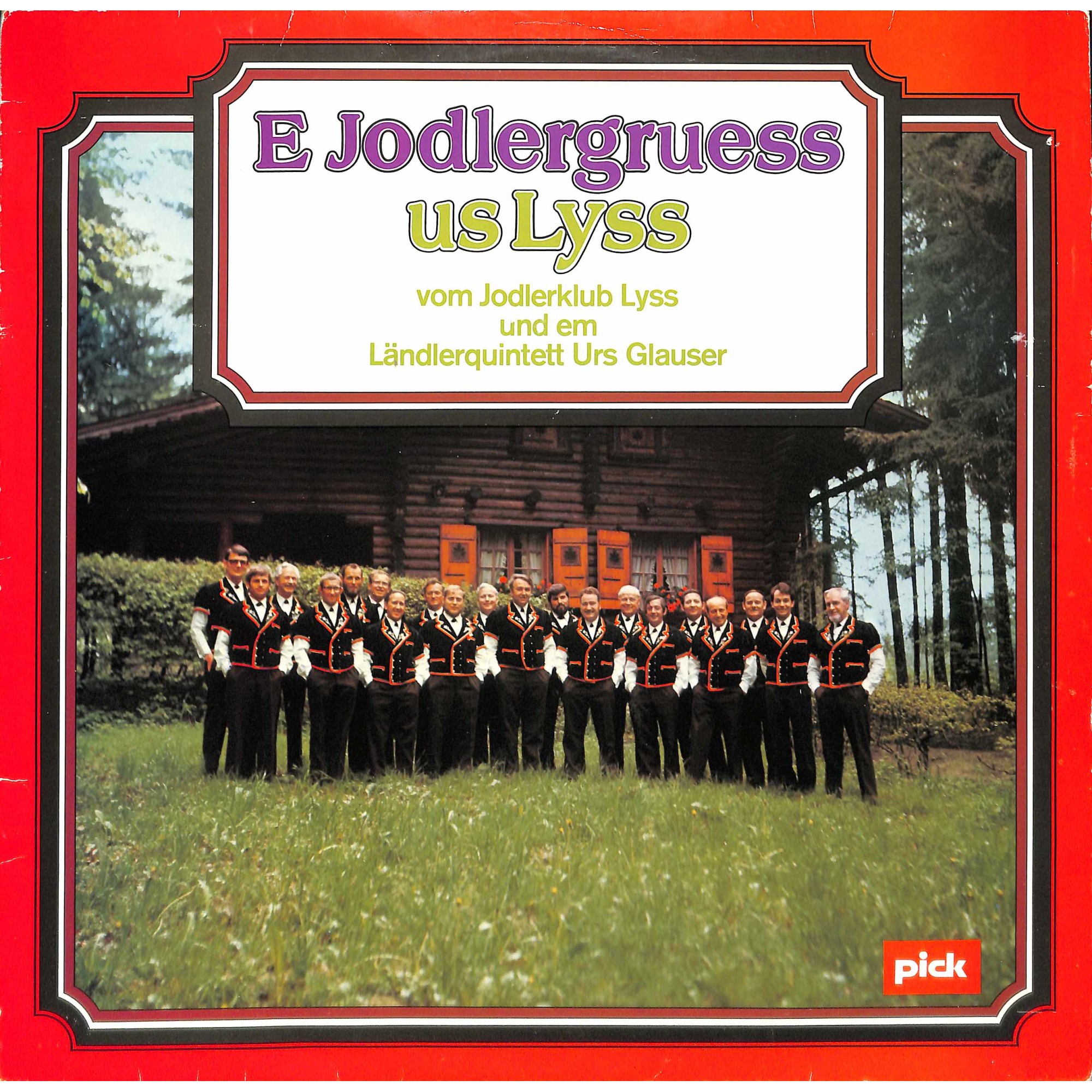 CD-Kopie von Vinyl: Jodlerklub Lyss, LQ Urs Glauser - E Jodlergruess us Lyss - 1978 CD-Kopie von Vinyl: Jodlerklub Lyss, LQ Urs Glauser - E Jodlergruess us Lyss - 1978