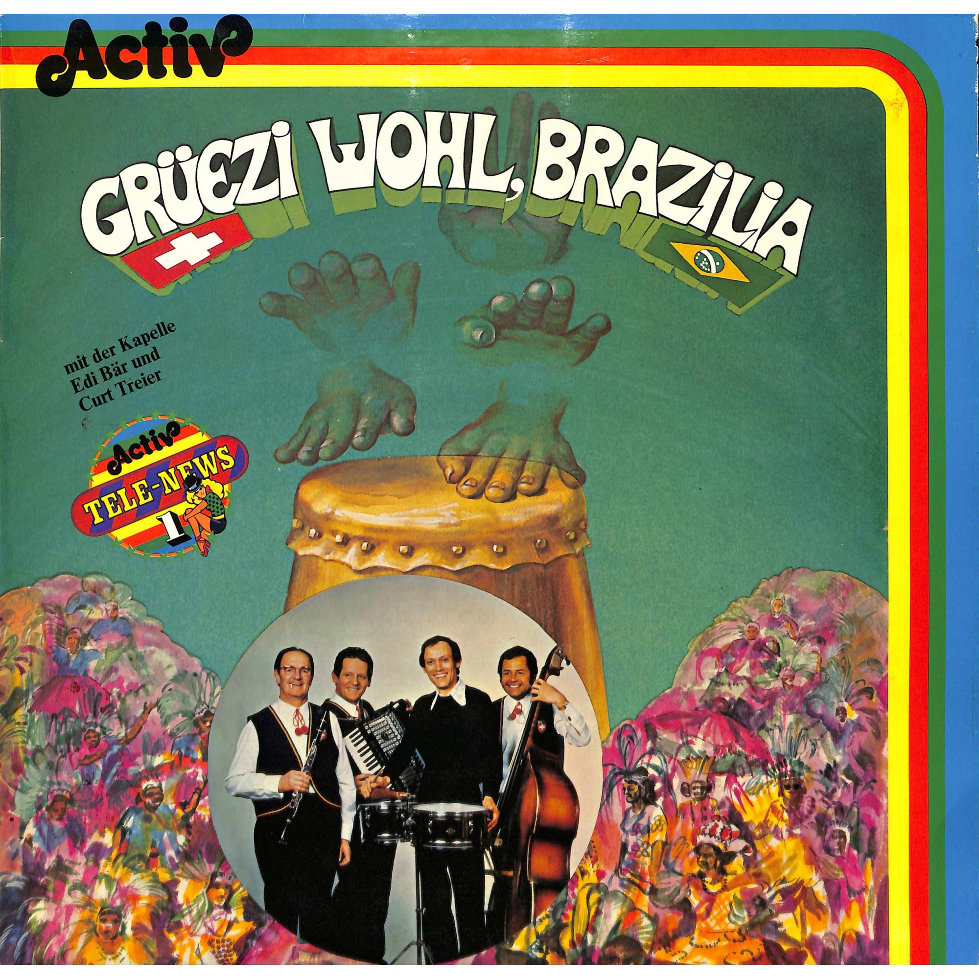CD-Kopie von Vinyl: Kapelle Edi Bär und Curt Treier - Grüezi wohl, Brazilia - 1976 CD-Kopie von Vinyl: Kapelle Edi Bär und Curt Treier - Grüezi wohl, Brazilia - 1976