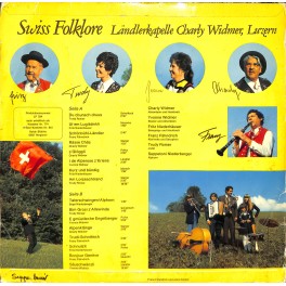 CD-Kopie von Vinyl: Ländlerkapelle Charly Widmer Luzern - Swiss Folklore - 1966