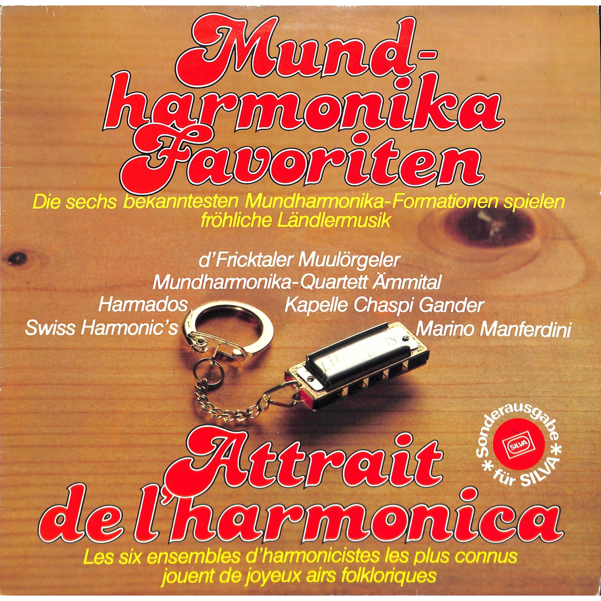 CD-Kopie von Vinyl: Mundharmonika Favoriten - Die 6 bekanntesten Mundharmonika-Formationen - 1981 CD-Kopie von Vinyl: Mundharmonika Favoriten - Die 6 bekanntesten Mundharmonika-Formationen - 1981
