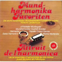 CD-Kopie von Vinyl: Mundharmonika Favoriten - Die 6 bekanntesten Mundharmonika-Formationen - 1981