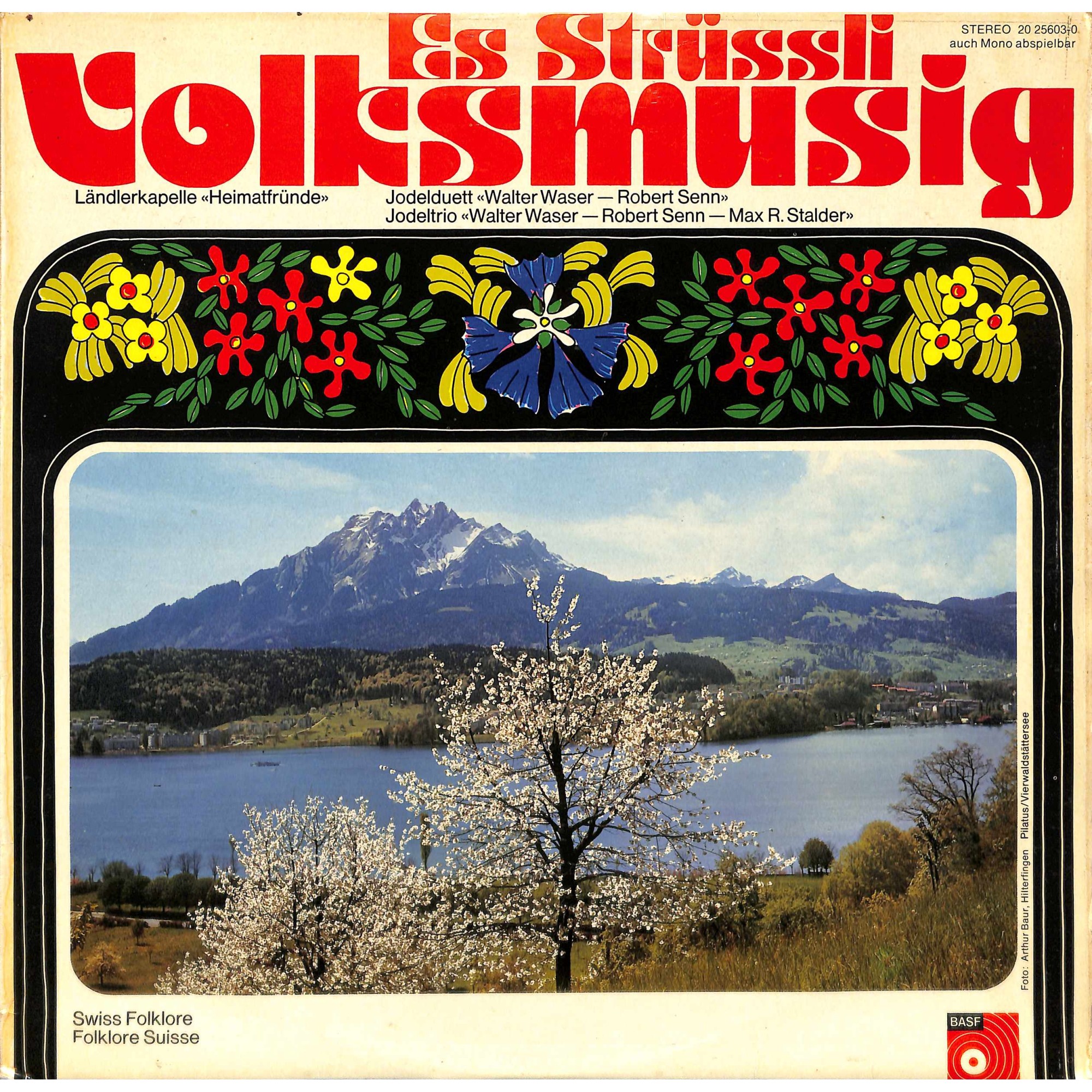 CD-Kopie von Vinyl: LK Heimatfründe, Walter Waser-Robert Senn-Max R. Stalder - Es Strüssli Volksmusig - 1974 CD-Kopie von Vinyl: LK Heimatfründe, Walter Waser-Robert Senn-Max R. Stalder - Es Strüssli Volksmusig - 1974