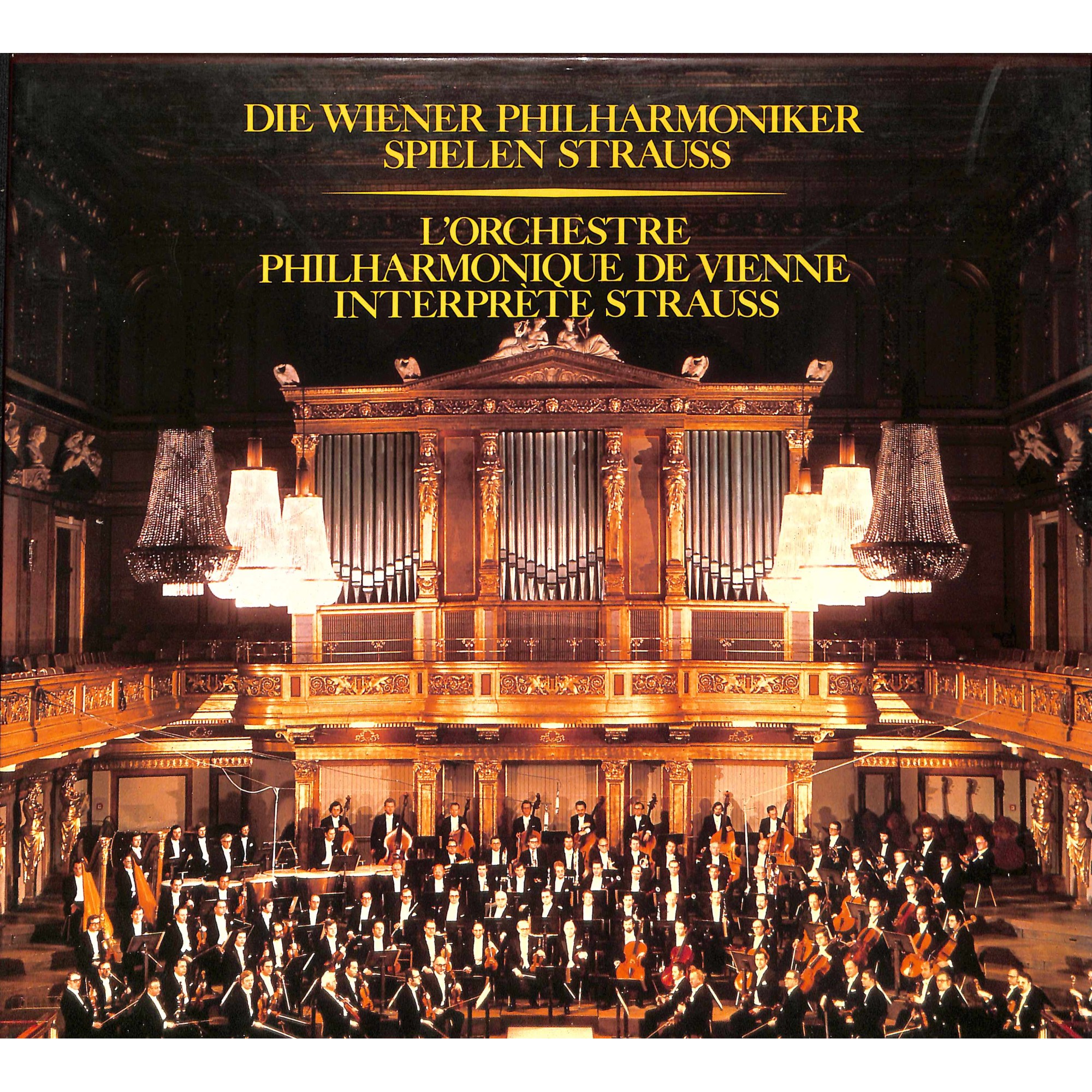 LP + CD: Die Wiener Philharmoniker spielen Strauss - Willi Boskovsky - 8 LP-Box 1982 LP + CD: Die Wiener Philharmoniker spielen Strauss - Willi Boskovsky - 8 LP-Box 1982