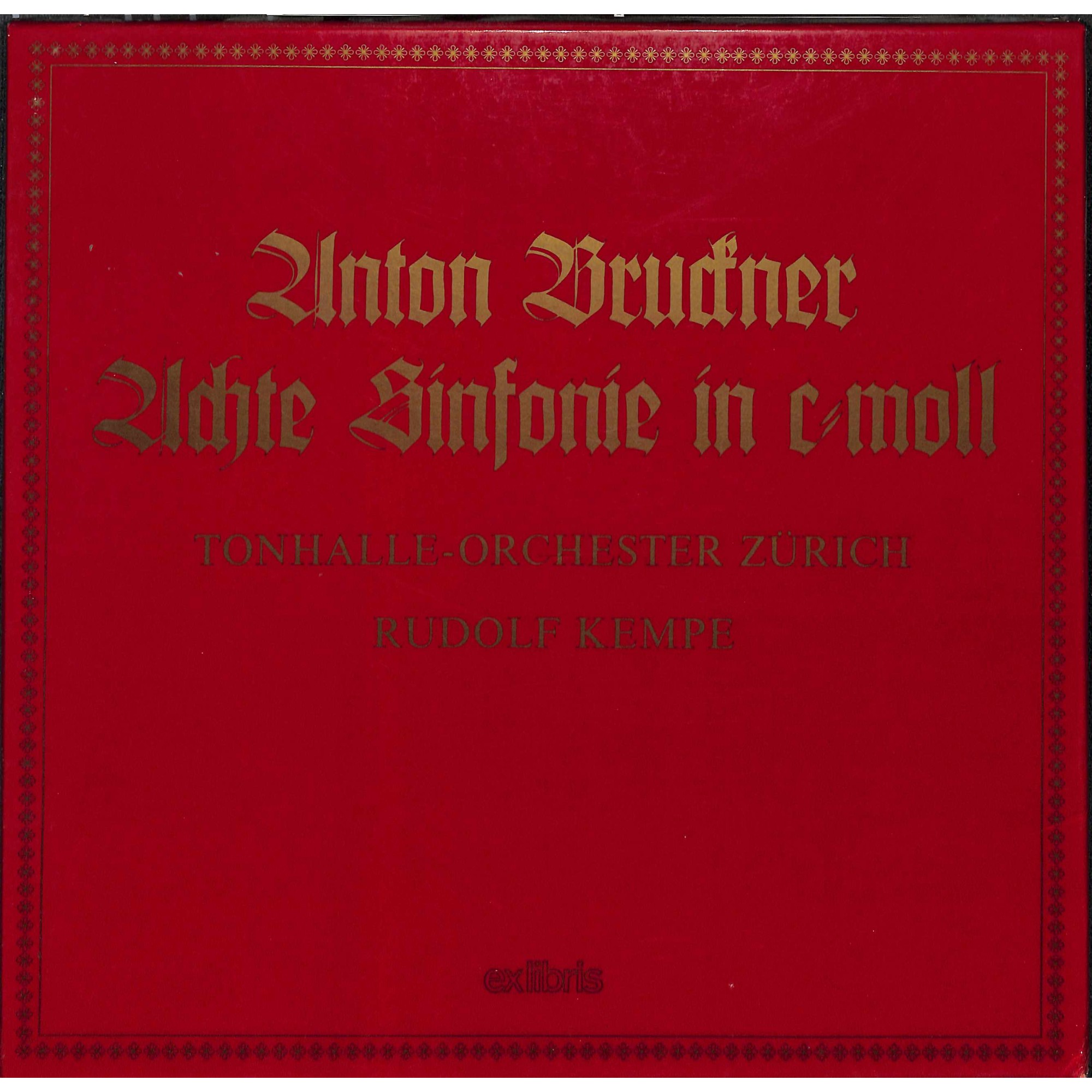 LP + CD: Anton Bruckner Achte Sinfonie in c-moll - Tonhalle-Orchester Zürich Rudolf Kempe - 1973 - 2 LPs LP + CD: Anton Bruckner Achte Sinfonie in c-moll - Tonhalle-Orchester Zürich Rudolf Kempe - 1973 - 2 LPs