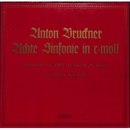 LP + CD: Anton Bruckner Achte Sinfonie in c-moll - Tonhalle-Orchester Zürich Rudolf Kempe - 1973 - 2 LPs