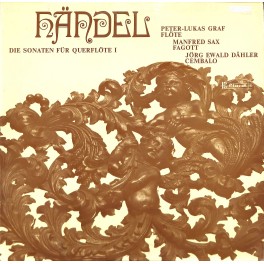 LP + CD: Georg Friedrich Händel - Die Sonaten für Querflöte 1 - 1970