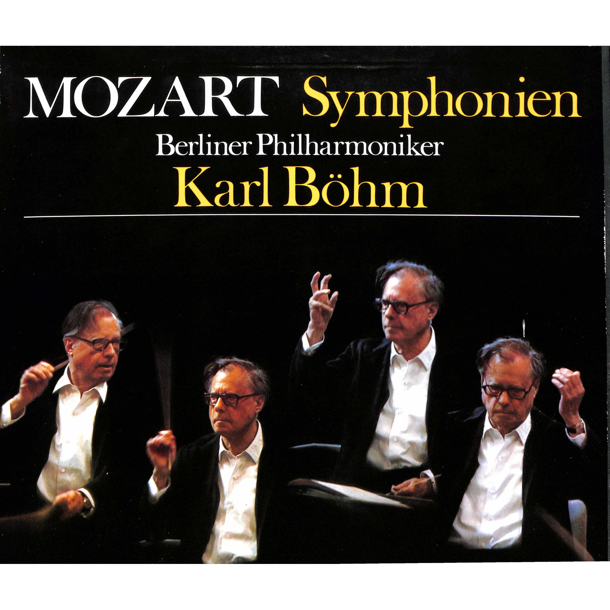 LP + CD: Mozart Symphonien Berliner Philharmoniker Karl Böhm - 1970 - 15 LP-Box LP + CD: Mozart Symphonien Berliner Philharmoniker Karl Böhm - 1970 - 15 LP-Box