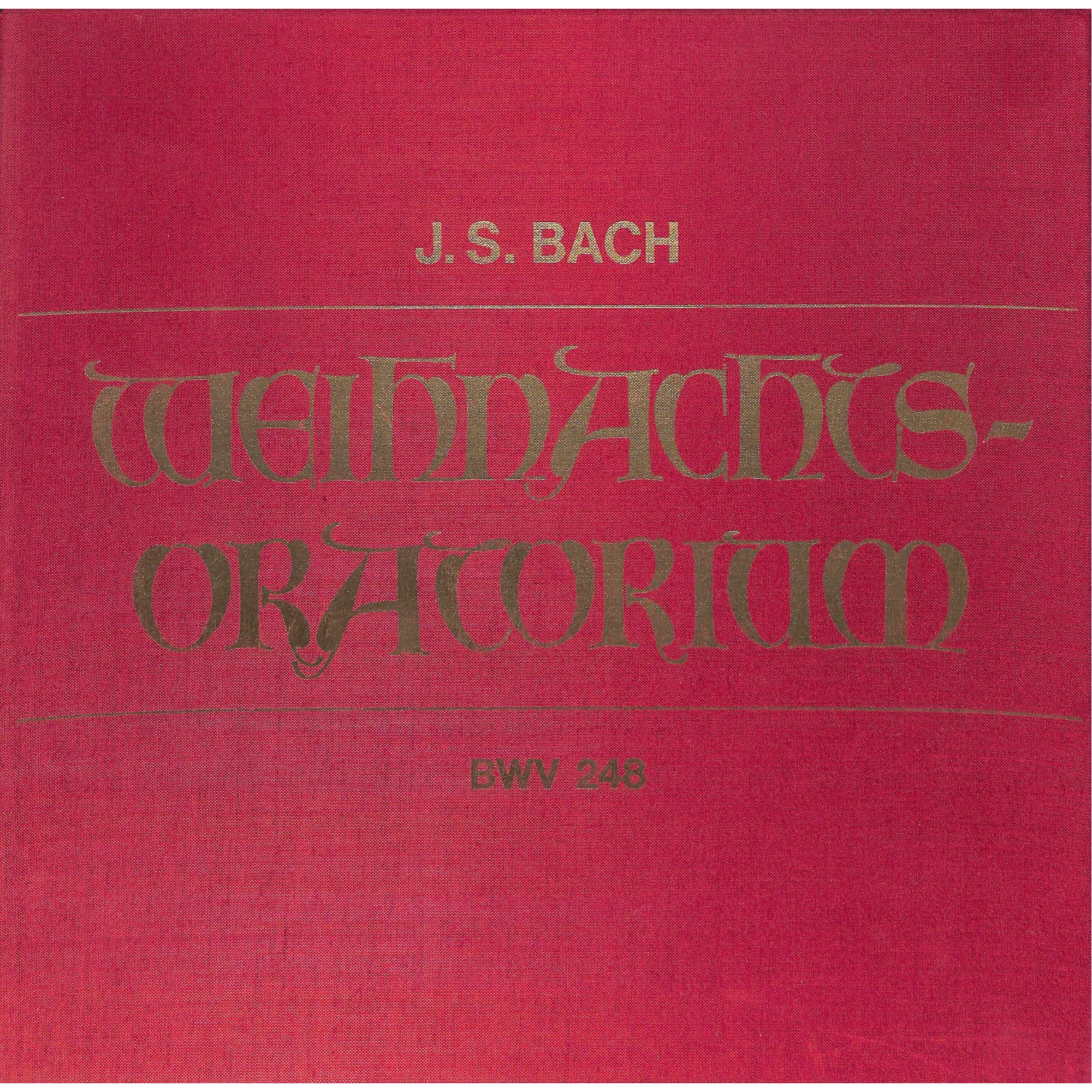 LP + CD: Johann Sebastian Bach Weihnachts-Oratorium BWV 248 - 3LP-Box Münchner Bach-Orchester LP + CD: Johann Sebastian Bach Weihnachts-Oratorium BWV 248 - 3LP-Box Münchner Bach-Orchester