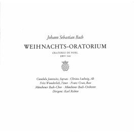 LP + CD: Johann Sebastian Bach Weihnachts-Oratorium BWV 248 - 3LP-Box Münchner Bach-Orchester