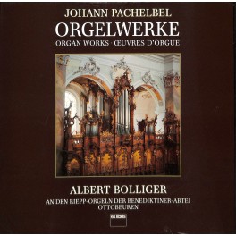 LP + CD: Johann Pachelbel Orgelwerke Albert Bolliger - 1987 - 3LP-Box