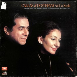 LP + CD: Callas and Di Stefano at La Scala - Duets And Scenes - 1973 - 2LP-Box