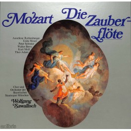 LP + CD: Mozart Die Zauberflöte - 1987 - 2LP-Box Wolgang Sawallisch ex libris